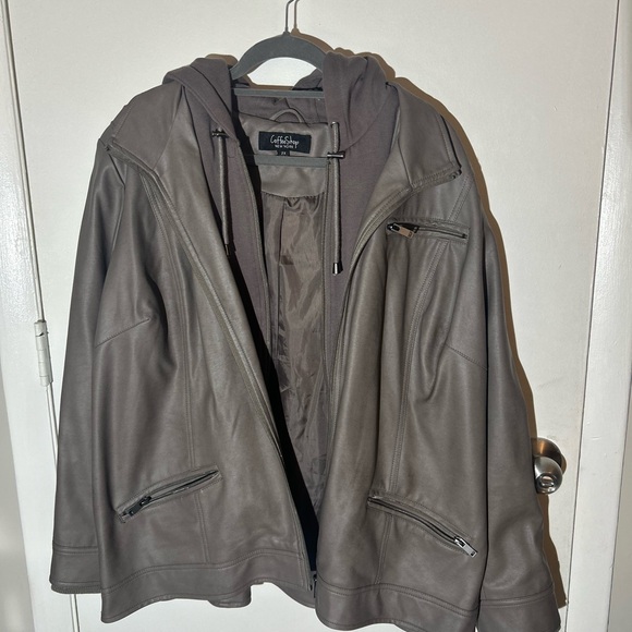 Woman’s 2x CoffeeShop New York Brown Jacket - Picture 1 of 3